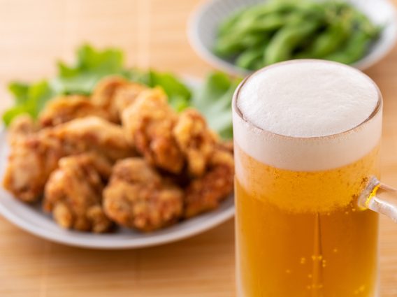 アルコール（特にビール）