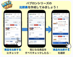 パブロン比較表レッツトライPC
