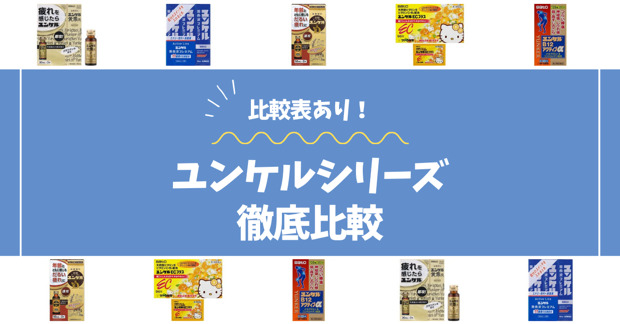 ユンケル比較コラムのアイキャッチ画像